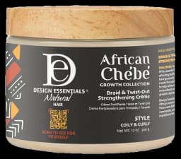 Design Essentials African Chebe Braid & Twist-Out Strengthening Crème