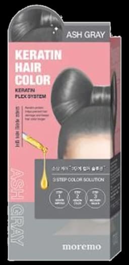 손상 적은 헤어 컬러 애쉬 그레이 (염색)