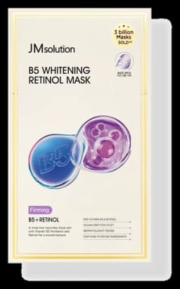 JM solution B5 Whitening Retinol Mask 25ml 10 Sheets