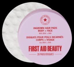 First Aid Beauty Ingrown Hair Pads with BHA + AHA Travel Size
