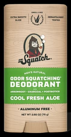 Dr. Squatch Cool Fresh Aloe Deodorant