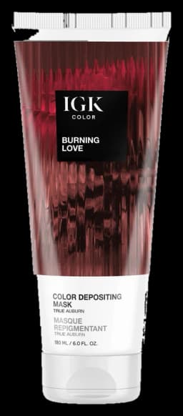 IGK Hair Color Depositing Gloss Mask - Burning Love