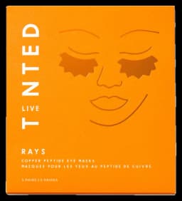 Live Tinted Rays Copper Peptide Eye Masks