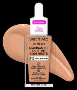 wet n wild Bare Focus Niacinamide Skin Tint | Caramel