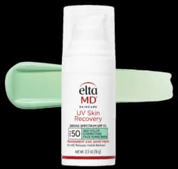EltaMD Deluxe Mini UV Skin Recovery Red Color Correcting Green Tint Broad Spectrum SPF 50