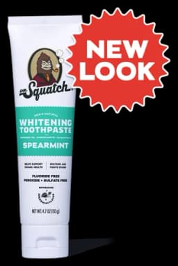Dr. Squatch Spearmint Whitening Toothpaste