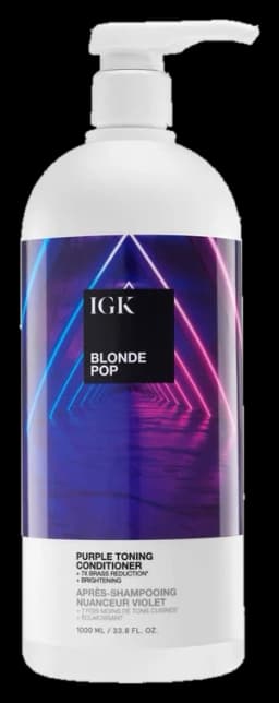 IGK Hair Blonde Pop Conditioner Liter
