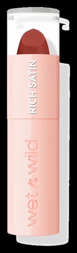 wet n wild Mega Last Rich Satin Lip Color | Brandy Kiss
