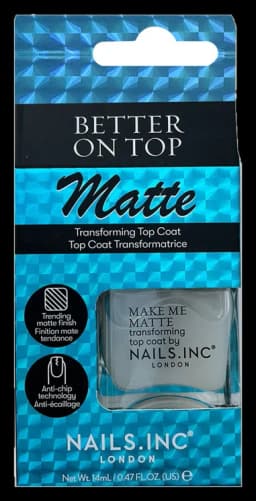 Nails.INC Better On Top Quick-Drying Top Coat - Matte