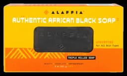 Alaffia African Black Soap Bar Soap, 8oz, Unscented