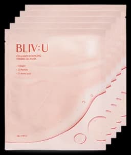 Collagen Bouncing Firming Gel Mask 28g x 5 Sheets