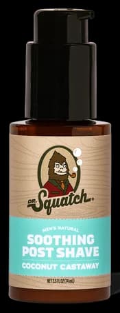 Dr. Squatch Soothing Post Shave Coconut Castaway
