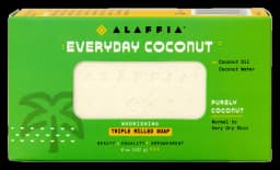 Alaffia EveryDay Coconut Bar Soap, Purely Coconut 8oz