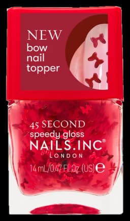 Nails.INC Bow Nail Effect 45 Second Speedy Gloss