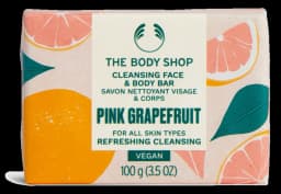 The Body Shop Pink Grapefruit Cleansing Face & Body Bar