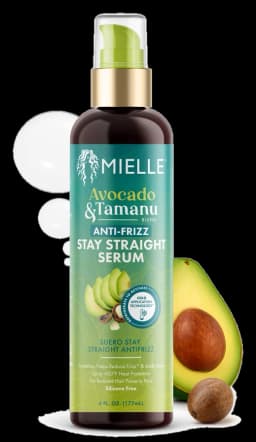 Mielle Organics Avocado & Tamanu Anti-Frizz Stay Straight Serum