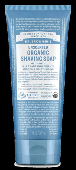 닥터브로너스 Unscented - Organic Shaving Soaps