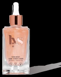 LYS Beauty Think Bright Glow + Hydrate Serum with Vitamin C & Hyaluronic Acid