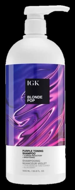 IGK Hair Blonde Pop Shampoo Liter
