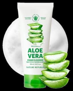 네이처리퍼블릭 Mild & Moisture ALOE VERA Foam Cleanser (NEW)