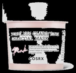 코스알엑스 Poreless Clarifying Charcoal Mask Pink