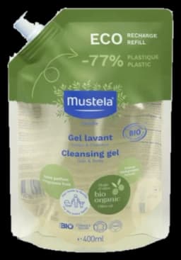 Mustela Recharge Gel Lavant Certifié Bio corps et cheveux