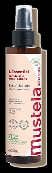 Mustela L'Essentiel Maternité - Lait de soin BIO Grossesse et Post-partum