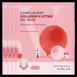 라운드랩 동백  딥 콜라겐 브이 리프팅 겔 마스크 (4매)