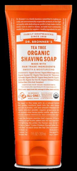 닥터브로너스 Tea Tree - Organic Shaving Soaps