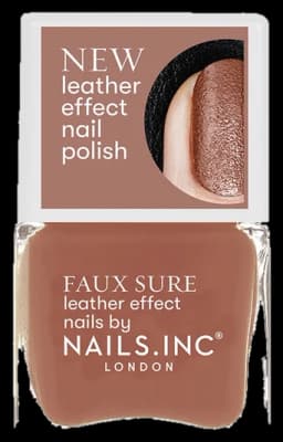 Nails.INC Need A Tan Leather Effect Nail Polish