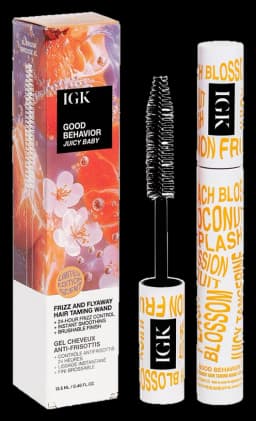 IGK Hair Good Behavior Frizz and Flyaway Lightweight Gel Hair Taming Wand, Juicy Baby Scent
