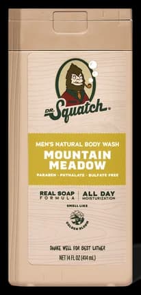 Dr. Squatch 14 oz Mountain Meadow Body Wash