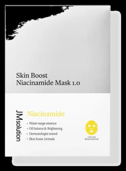 JM solution Skin Boost Niacinamide Mask 1.0 30ml 10 Sheets