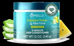 Mielle Organics Kalahari Melon & Aloe Vera Deep Hydration 2-Minute Deep Conditioner
