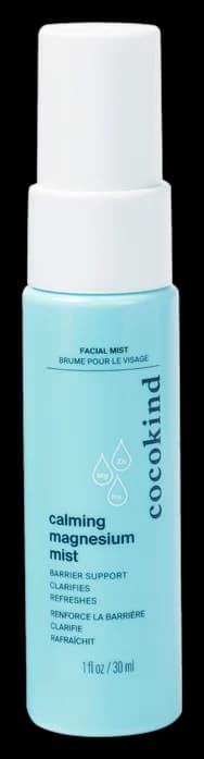 cocokind travel-size calming magnesium mist