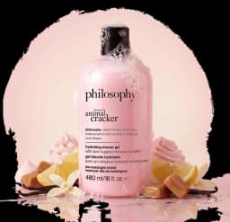 philosophy Pink Frosted Animal Cracker Hydrating Shower Gel