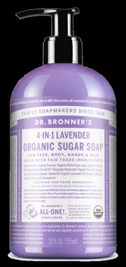 닥터브로너스 Lavender - Organic Sugar Soaps