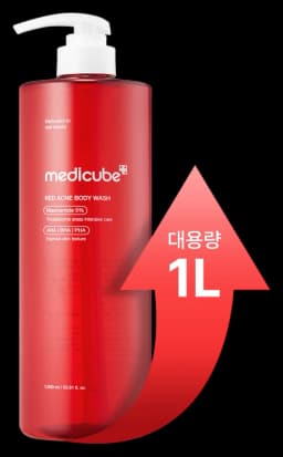 메디큐브 레드 아크네 바디워시 3.0 1L