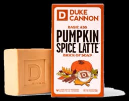 Duke Cannon Basic Ass Pumpkin Spice Latte - Brick of Soap