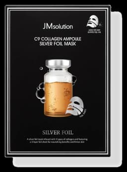 제이엠솔루션 C9 콜라겐 앰플 실버 호일 마스크 35ml 10매입 / 20매입