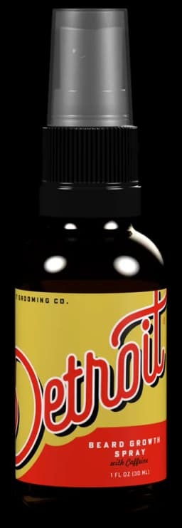 Detroit Grooming Beard Growth Spray