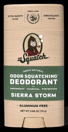 Dr. Squatch Sierra Storm Deodorant