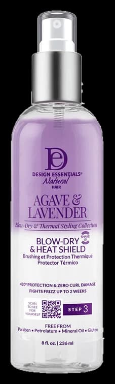 Design Essentials Agave & Lavender Blow-Dry & Heat Shield