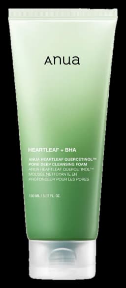 아누아 Heartleaf Quercetinol Pore Deep Cleansing Foam