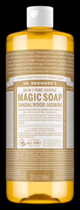 닥터브로너스 Sandalwood Jasmine - Pure-Castile Magic Soap