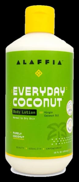 Alaffia EveryDay Coconut Body Lotion - Purely Coconut, 16 oz