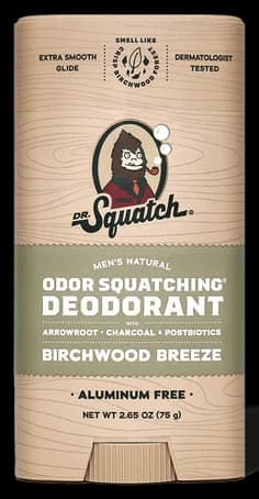 Dr. Squatch Birchwood Breeze Deodorant