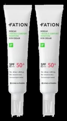 노스카나인 트러블 컴포트 수분 선크림 40ml 2입(더블)