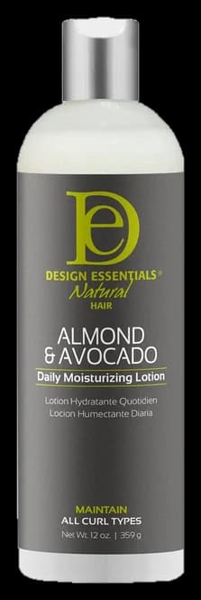 Design Essentials Almond & Avocado Daily Moisturizing Lotion