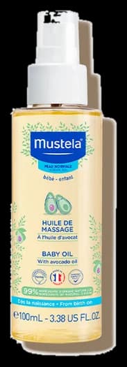 Mustela Huile de massage à l'huile d'avocat